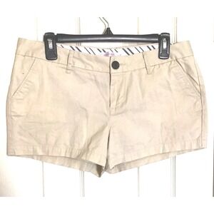 no boundaries junior womens size 13 solid beige basic shorts